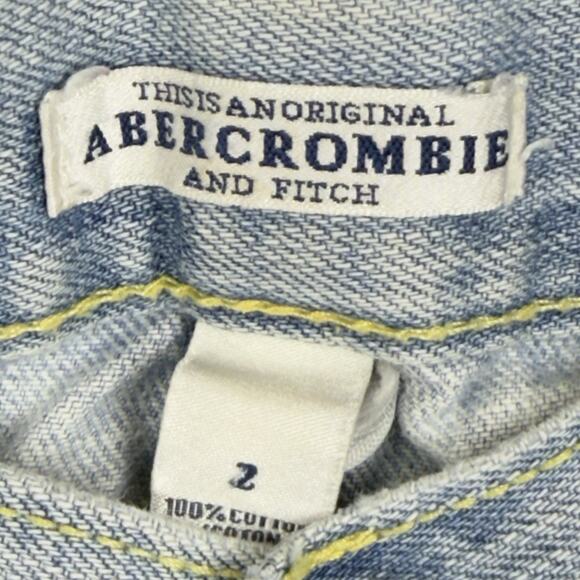 Abercrombie & Fitch Y2K Low-Rise Micro Shorts Size 2 – Ultra Short, Trendy - Picture 9 of 12